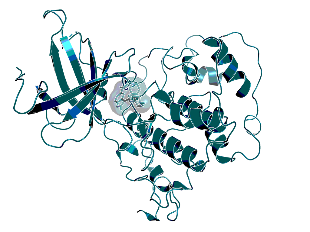 Crystal structure of GSK-3 complexed with BI-91BS, a close analog of BI-5521 (PDB code 6GJO).