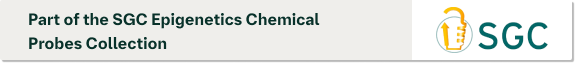 SGC Donated Chemical Probe Program Banner