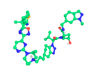 3D gif of pan-KRAS(on) PROTAC | ACBI4 