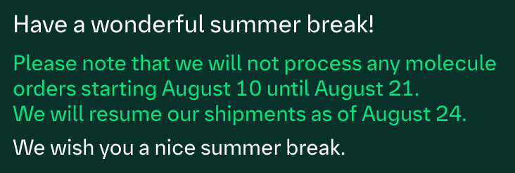 Summer break 2026