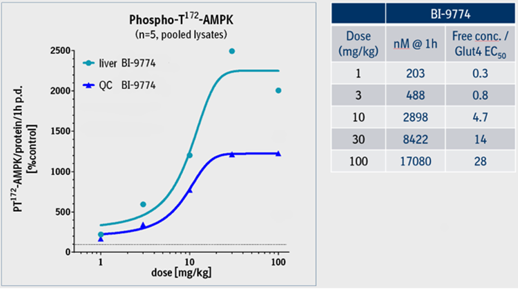 Target engagement measurement in rat (HanWistar)