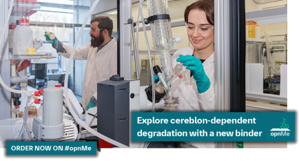 Explore cereblon-dependent degradation with a new binder
