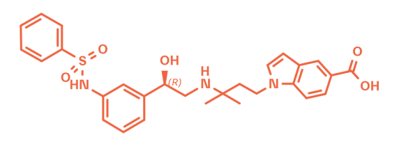 2-D structure of beta3-adrenoceptor agonist | BI-2800