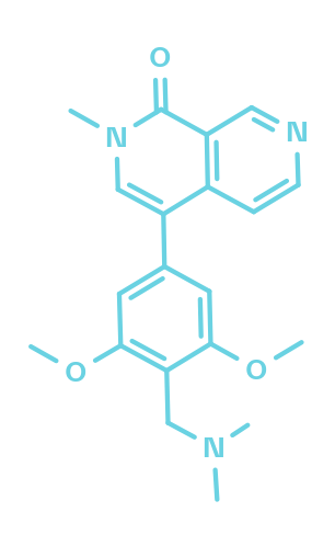 2D structure of BRD7/BRD9 inhibitor - BI-7273
