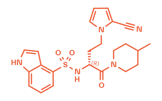 2-D structure of CCR10 antagonist - BI-6901