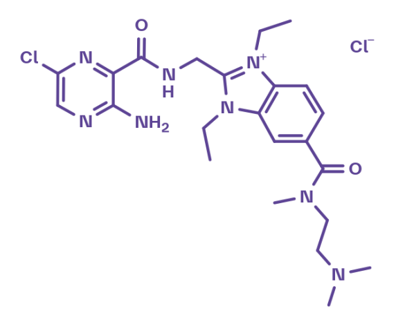 2-D structure of ENaC Inhibitor - BI-8668
