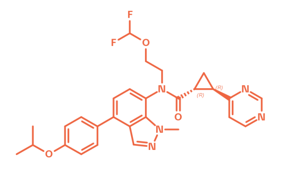 2D structure of GPR88 agonist | BI-9508