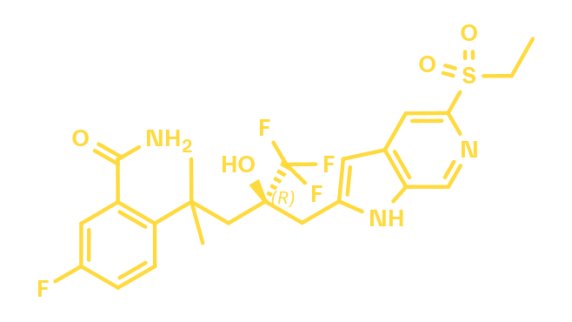 2-D structure of Glucocorticoid Receptor (GR) Agonist - BI 653048