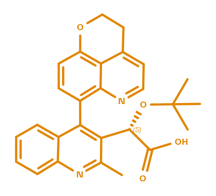 2-D structure of HIV Integrase inhibitor - BI 224436