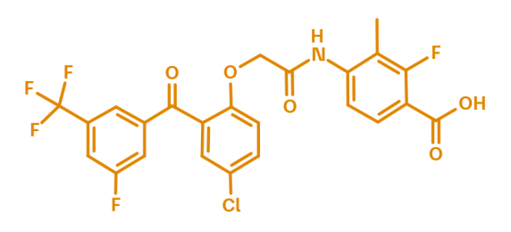 2-D structure of HIV NNRTI - BI-2540