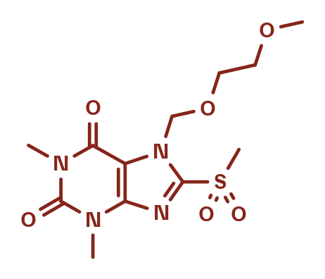 2-D structure of MLKL inhibitor - BI-8925