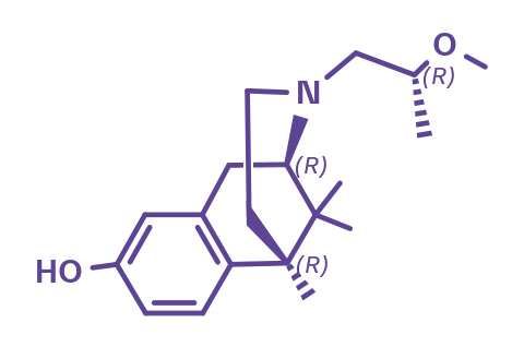 2-D structure of NMDA receptor antagonist - BIII 277CL