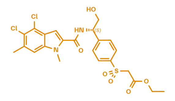2-D structure of PHGDH Inhibitor - BI-4916