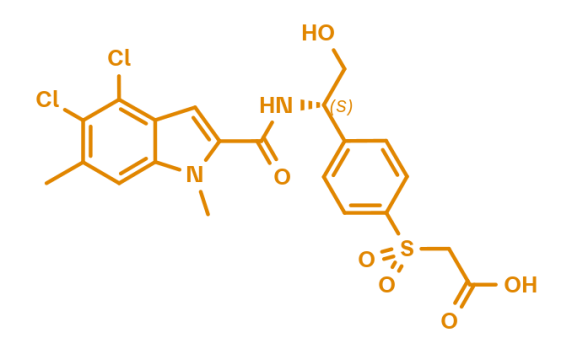 2-D structure of PHGDH Inhibitor - BI-4924