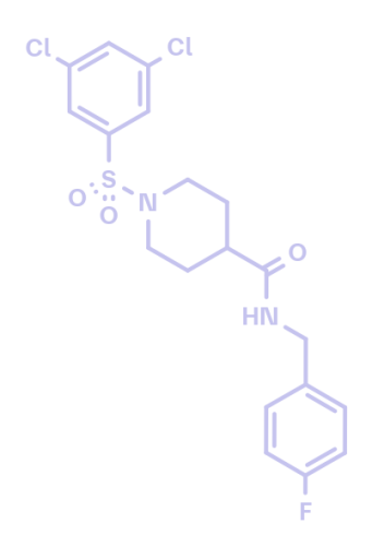 2-D structure of SLC13A5 Inhibitor - BI01383298