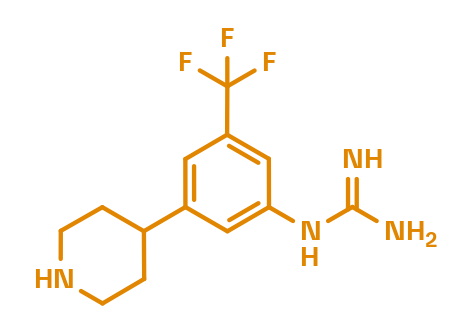 2-D structure of STEP activator - BI-0314