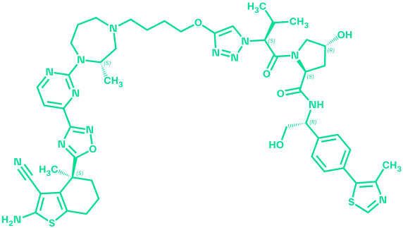 2D structure of pan-KRAS VHL PROTAC | ACBI3