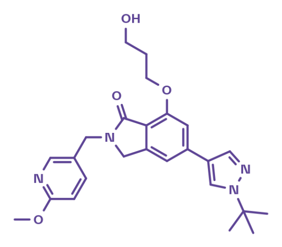 2D structure of NaV 1.1 activator | BI-7150
