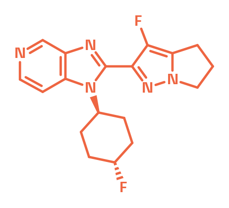 2-D structure of mGluR2 Positive Allosteric Modulator | BI-4737