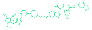 2-D structure of pan-KRAS(on) PROTAC | ACBI4 
