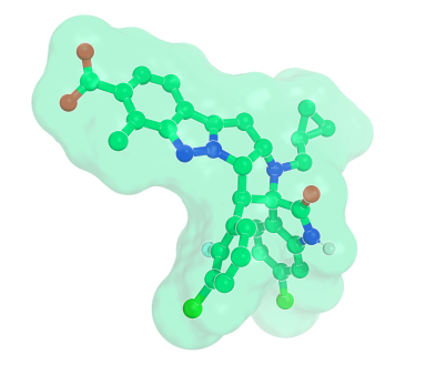 3D image of MDM2-p53 antagonist