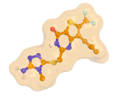 3D image of QPCT/L dual inhibitor | BI-3614